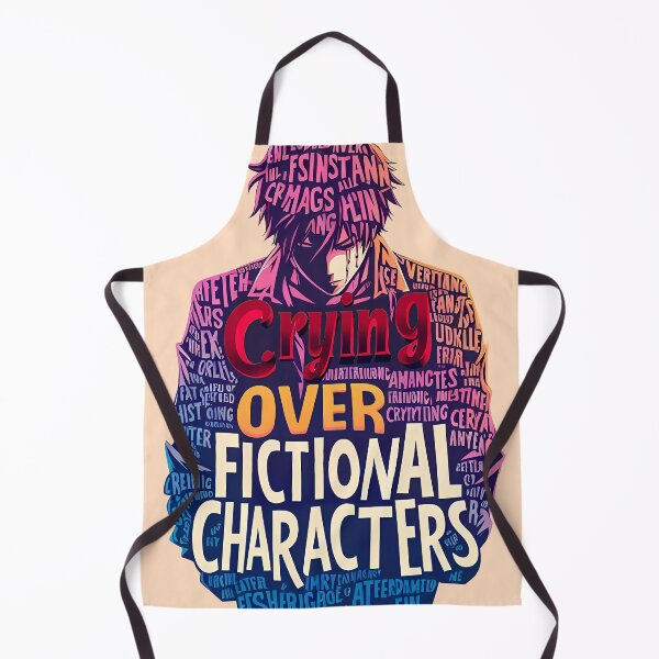 Item preview, Crying over fictional characters, typography designed and sold by maxmaj.