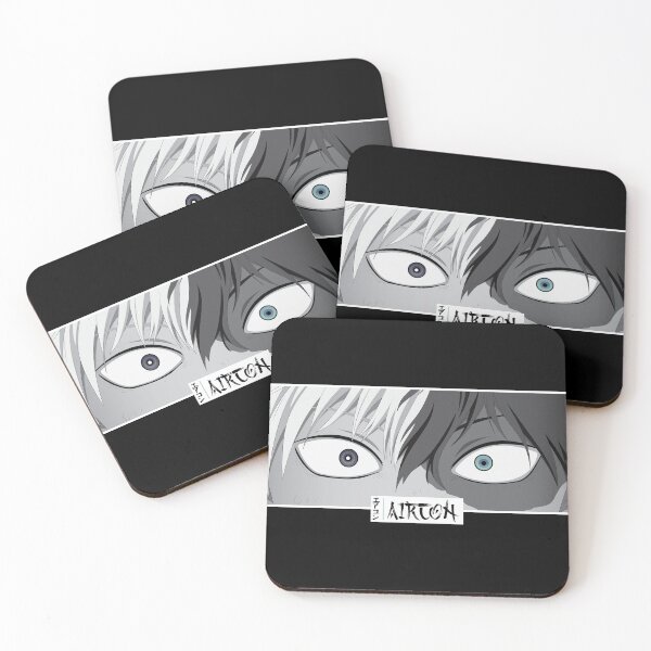 Item preview, AirCon Anime Eyes Monochrome Japanese Cozy Manga designed and sold by Otakurypto.