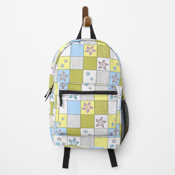 Item preview, Lazy patchwork sewing from colorful patches with stitching designed and sold by fuzzyfox.