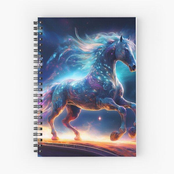 Item preview, Celestial Spirit Horse - Astral Mount and Mystical Guide designed and sold by HighestMind_888.