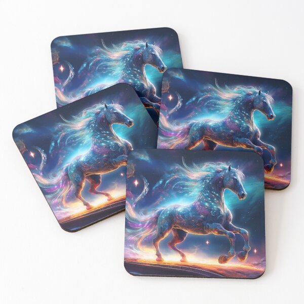 Item preview, Celestial Spirit Horse - Astral Mount and Mystical Guide designed and sold by HighestMind_888.
