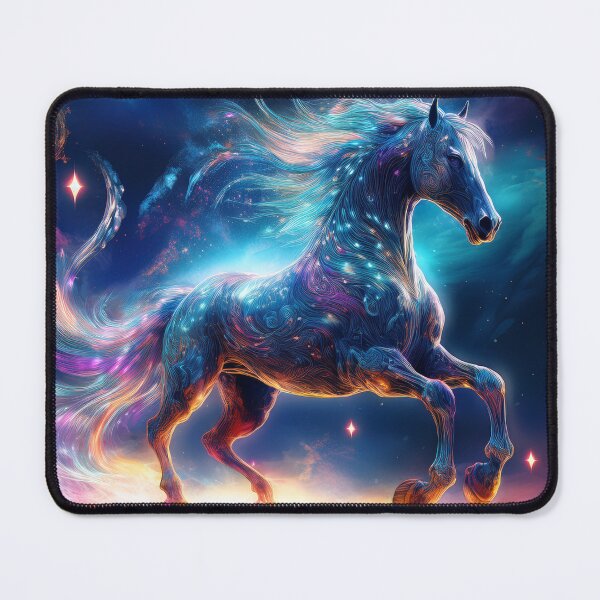 Item preview, Celestial Spirit Horse - Astral Mount and Mystical Guide designed and sold by HighestMind_888.