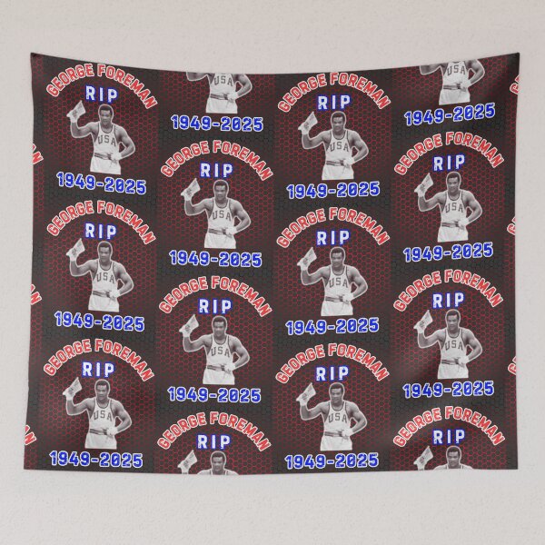 Item preview, Rip Boxing Legend George Foreman  designed and sold by WoodburyLake.