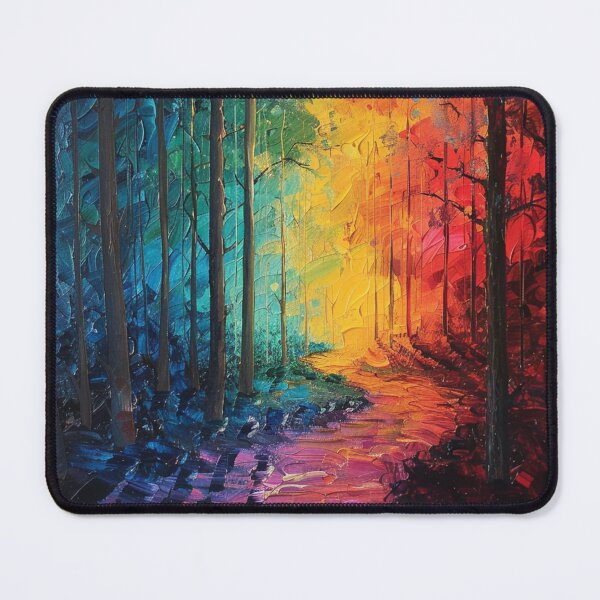 Item preview, Rainbow Forest Path designed and sold by Myra365Art.