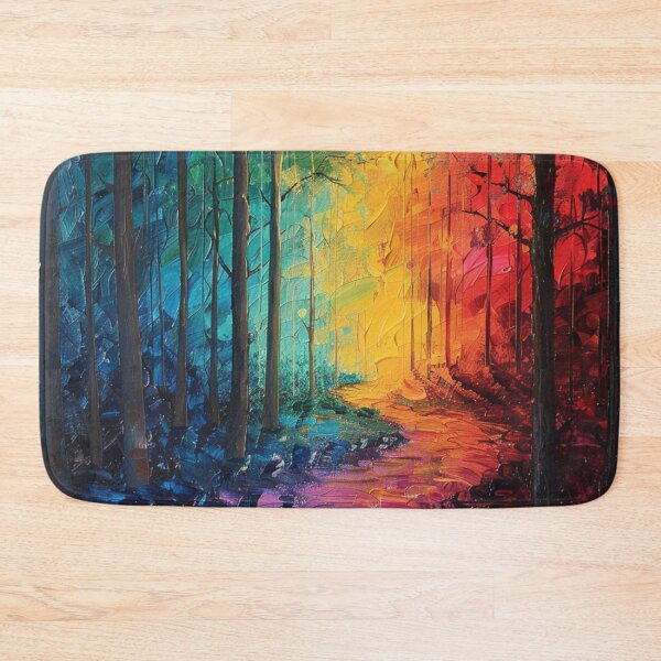 Item preview, Rainbow Forest Path designed and sold by Myra365Art.