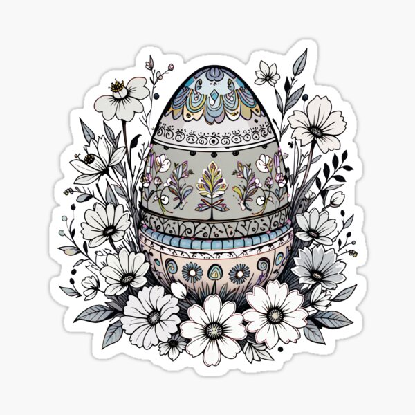 Item preview, Colorful Easter Egg T-Shirt – Cute & Festive Spring Holiday Tee for Easter Celebration designed and sold by DigitalxDesigns.
