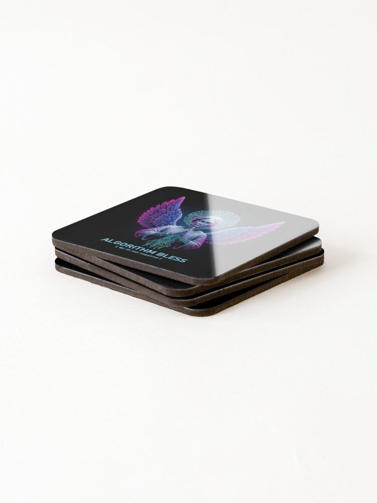 Thumbnail 4 of 5, Coasters (Set of 4), Algorithm Bless designed and sold by HexOne.