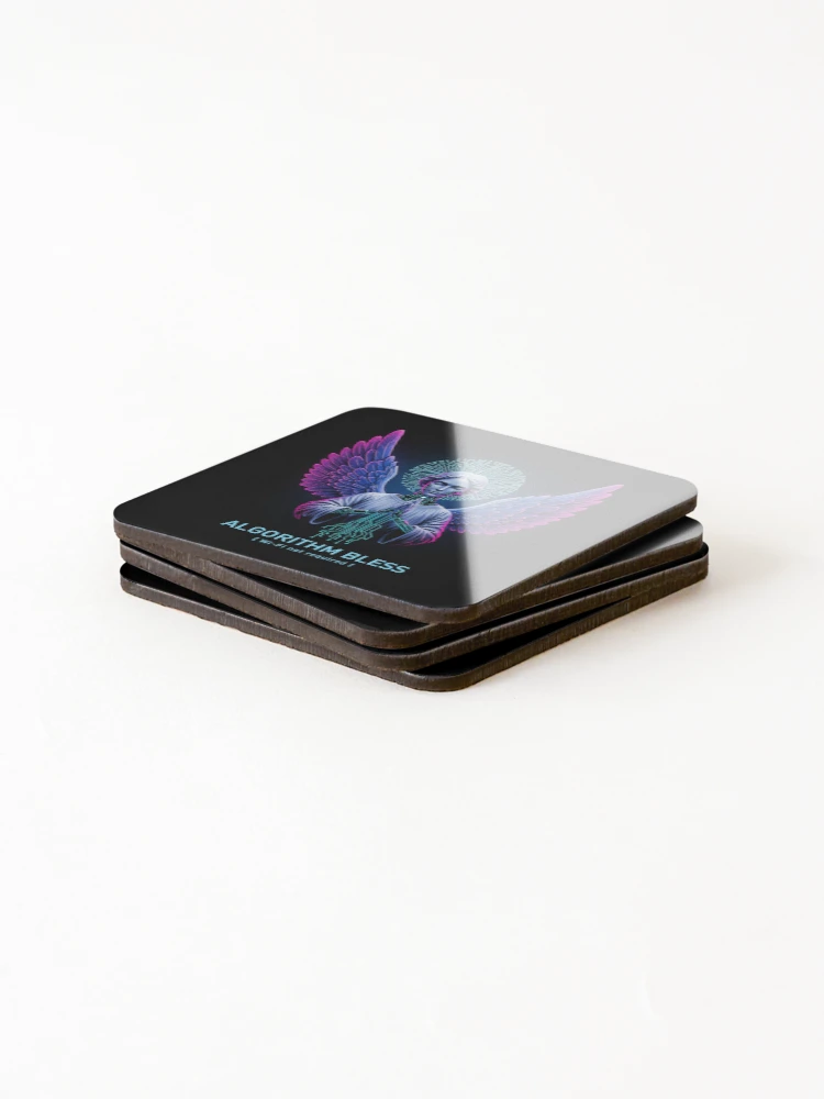 Thumbnail 4 of 5, Coasters (Set of 4), Algorithm Bless designed and sold by HexOne.