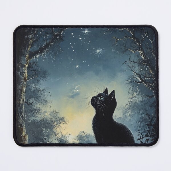 Item preview, Feline Shadows in the Night designed and sold by El_Cuervo_de_Humboldt.