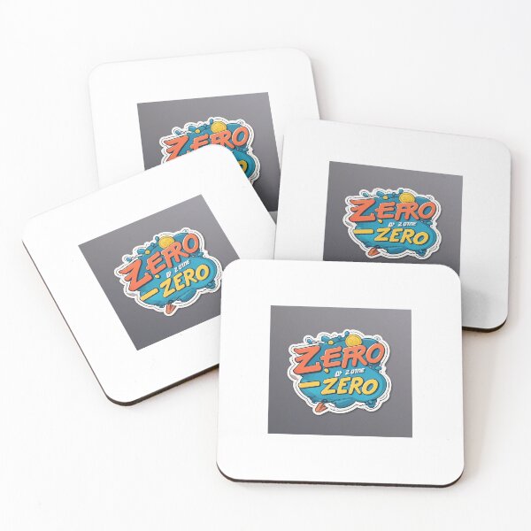 Item preview, Here for Zero – Vibrant Expression Sticker designed and sold by Obaid94.