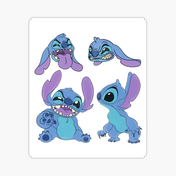 Vista previa del artículo con la obra «Lilo Stitch», diseñado y vendido por dexmrStudios.