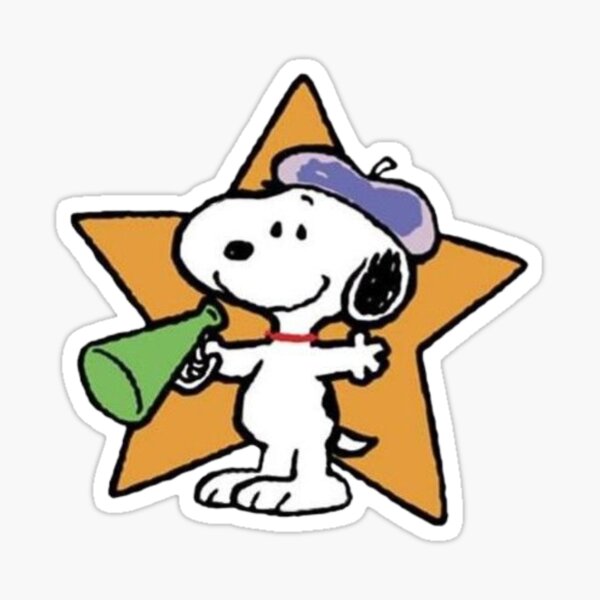 Vista previa del artículo con la obra «Director Snoopy», diseñado y vendido por mlyllg.