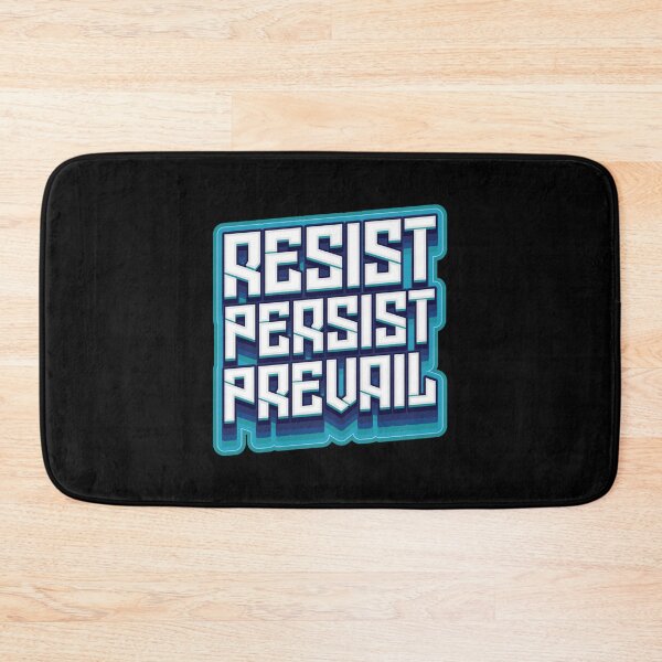 Item preview, Resist Persist Prevail - Funny Sarcastic  designed and sold by Whimsical  Thinker.