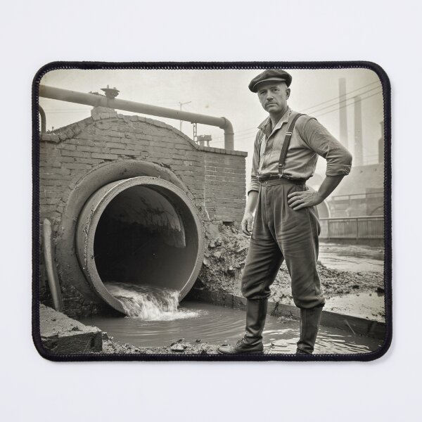 Item preview,  Trust the Process – Industrial Bathroom Humor designed and sold by JordanMNZ.