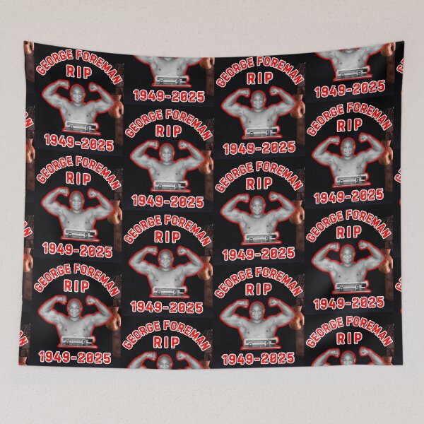 Item preview, Rest In Peace George Foreman  designed and sold by WoodburyLake.