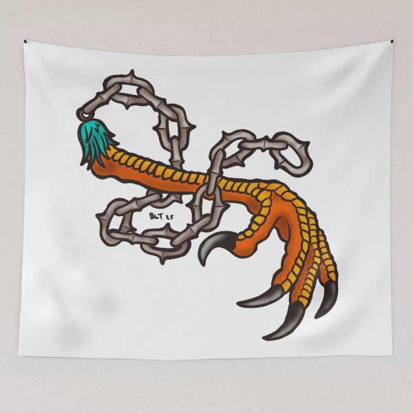 Item preview, Rooster leg on a chain designed and sold by HoodRatSwagger.