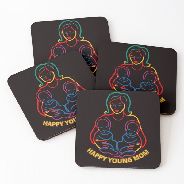 Item preview, HAPPY YOUNG MOM designed and sold by Tadeusz1.