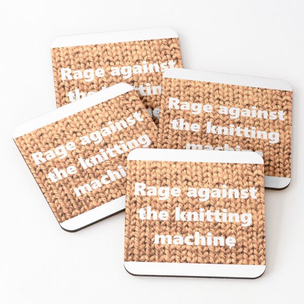Item preview, Rage against the knitting machine designed and sold by annasaskia.