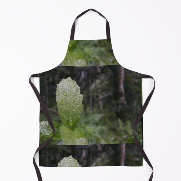 Item preview, Beautiful dark green wet leaf design focuses on the foreground designed and sold by Yusuf-Design.
