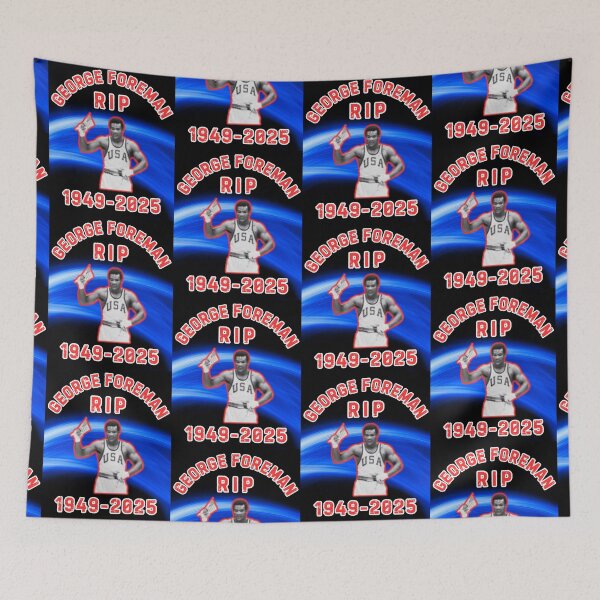 Item preview, Rest In Peace George Foreman  designed and sold by WoodburyLake.