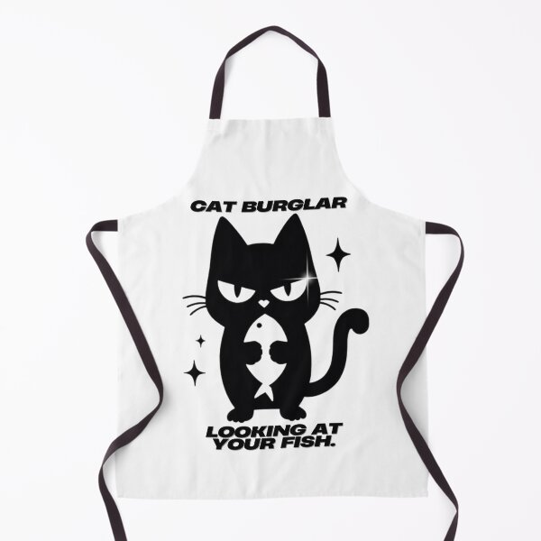Item preview, Cat Burglar: looking at your fish designed and sold by mamacub.