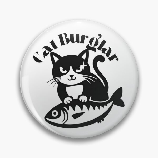 Item preview, Cat Burglar: The Ultimate Fish Heist designed and sold by mamacub.