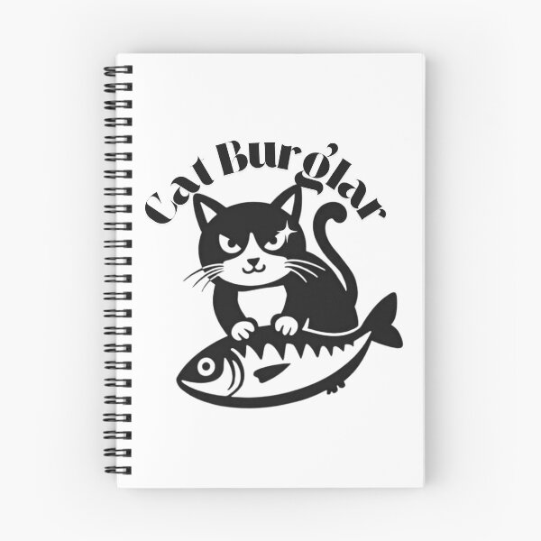 Item preview, Cat Burglar: The Ultimate Fish Heist designed and sold by mamacub.