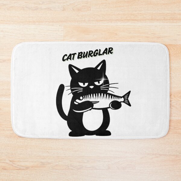 Item preview, Cat Burglar: The Fish Heist designed and sold by mamacub.