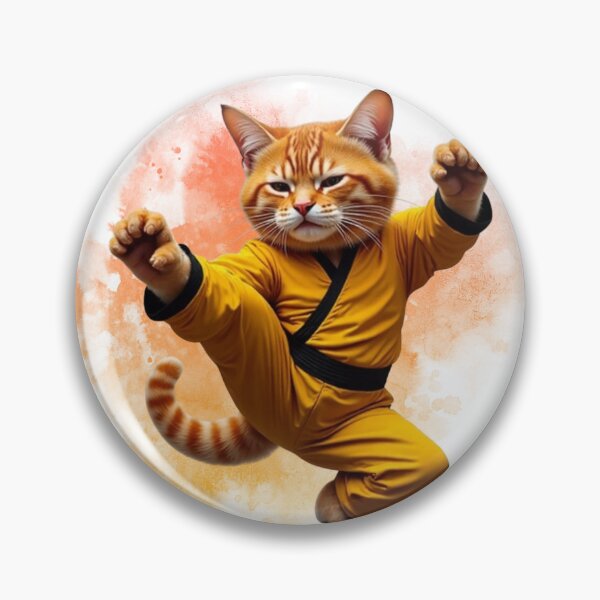 Item preview, Kung Fu Cat: The Feline Warrior designed and sold by mamacub.