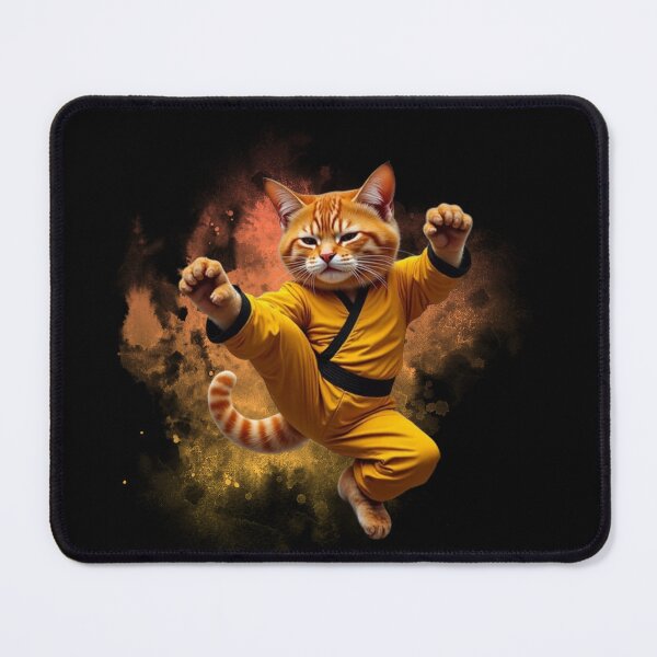 Item preview, Kung Fu Cat: The Feline Warrior designed and sold by mamacub.