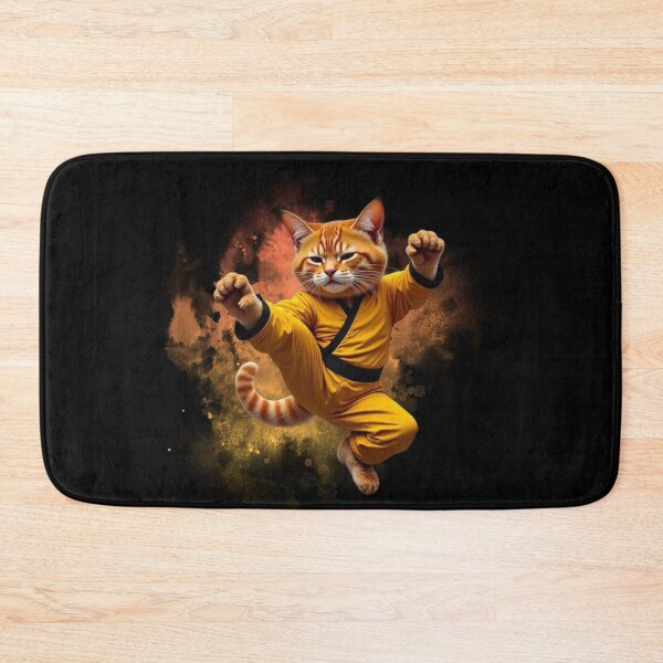 Item preview, Kung Fu Cat: The Feline Warrior designed and sold by mamacub.