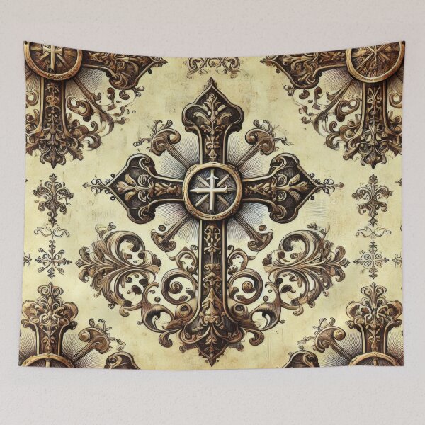 Item preview, Vintage Cross Pattern designed and sold by BobArtGallery.