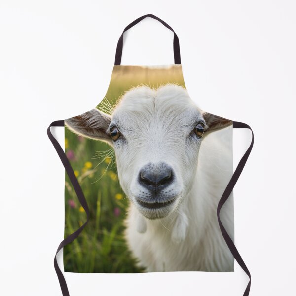 Item preview, Opaline the curious goat with a gentle gaze designed and sold by Memetitation.