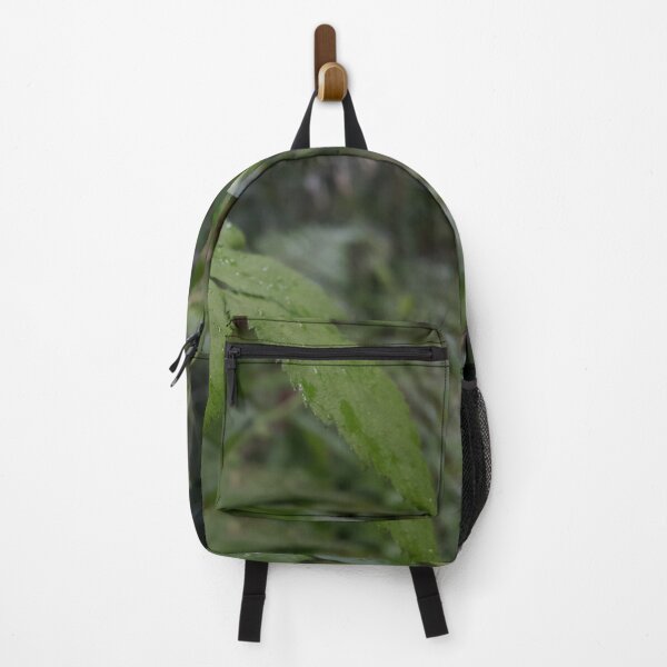 Item preview, Beautiful wet green leaf focuses on the foreground designed and sold by Yusuf-Design.