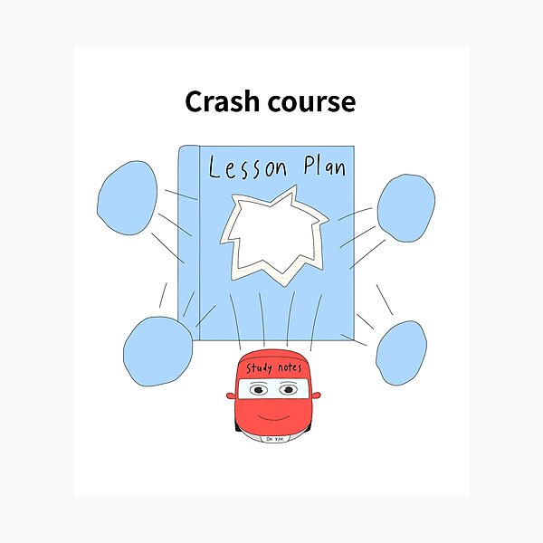 Item preview, Crash course designed and sold by Sketchy Thinks.
