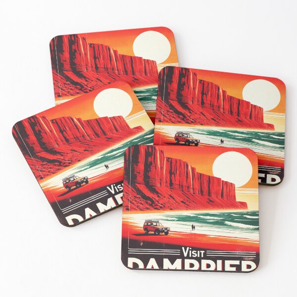 Item preview, Dampier Outback & Ocean Sunset - Western Australia Adventure Tee designed and sold by natzeroART.
