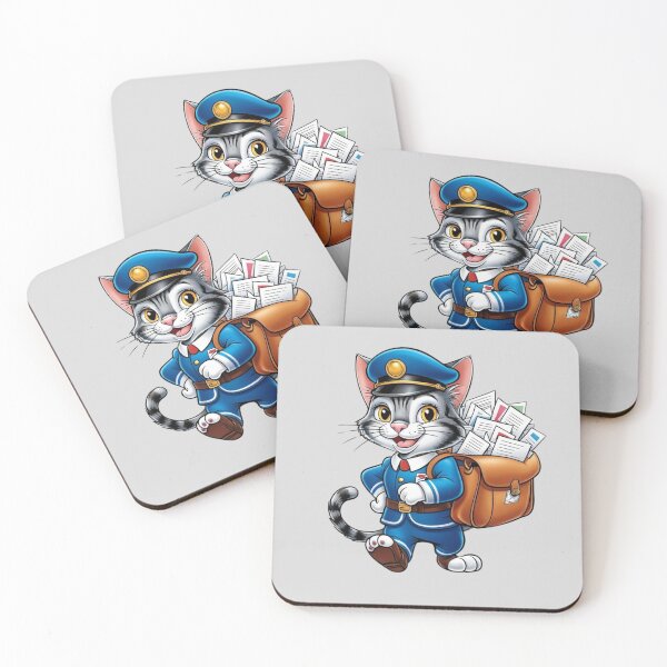 Item preview,  Cat the Postman designed and sold by Nature's Palette.