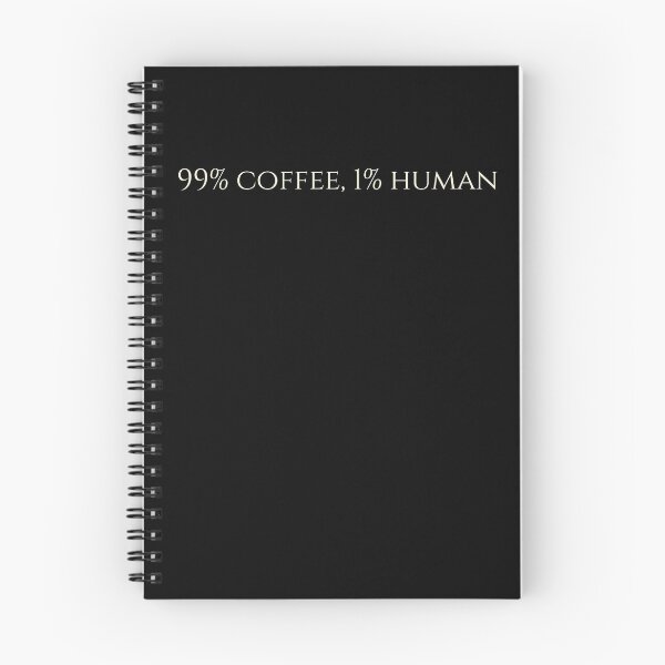 Item preview, 99% coffee, 1% human. designed and sold by funkyfabrik.