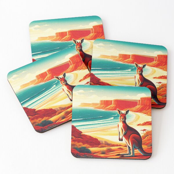 Item preview, Dampier Outback & Ocean Sunset - Western Australia Adventure Tee designed and sold by natzeroART.