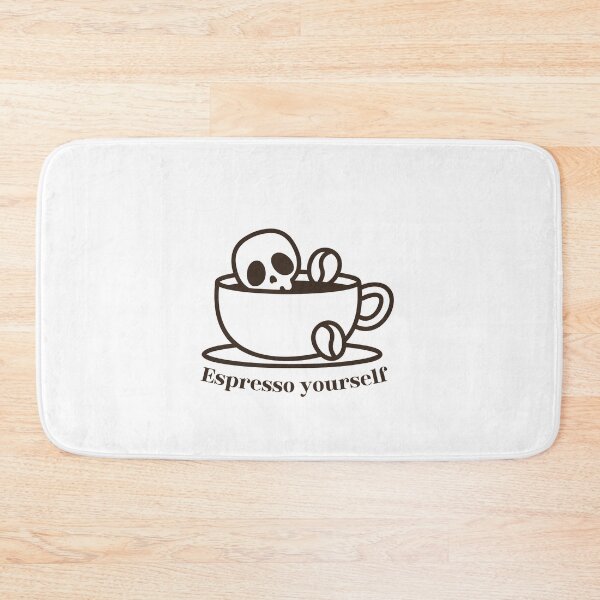 Item preview, Espresso Yourself Coffee Lover  designed and sold by OldSkullDesigns.