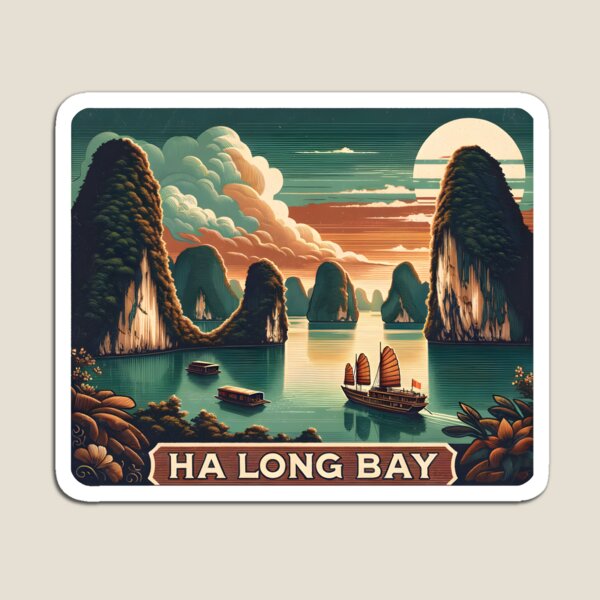 Artikel-Vorschau von Halong-Bucht, Vietnam, designt und verkauft von LoveLabDesign.