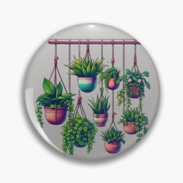 Item preview, Hanging Houseplants designed and sold by Myra365Art.