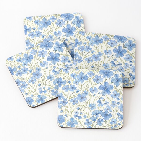 Item preview, Perennial Flax flowers designed and sold by CoolPixels.