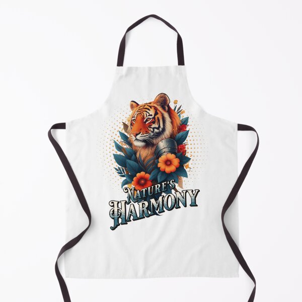 Item preview, Nature in Harmony 1 - the blooming tiger designed and sold by Earth Celebration Designs.