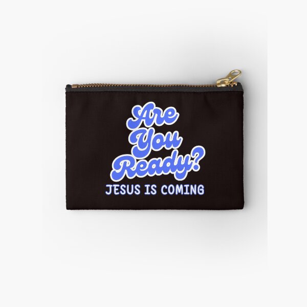 Item preview, Are You Ready? Jesus is Coming – Christian Faith Design white designed and sold by PolynesianGrace.