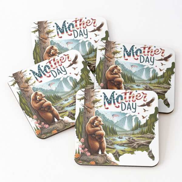 Item preview, Mother Day, Grizzly bear Mother Day designed and sold by erkinmaddison.