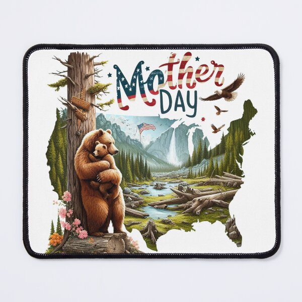 Item preview, Mother Day, Grizzly bear Mother Day designed and sold by erkinmaddison.