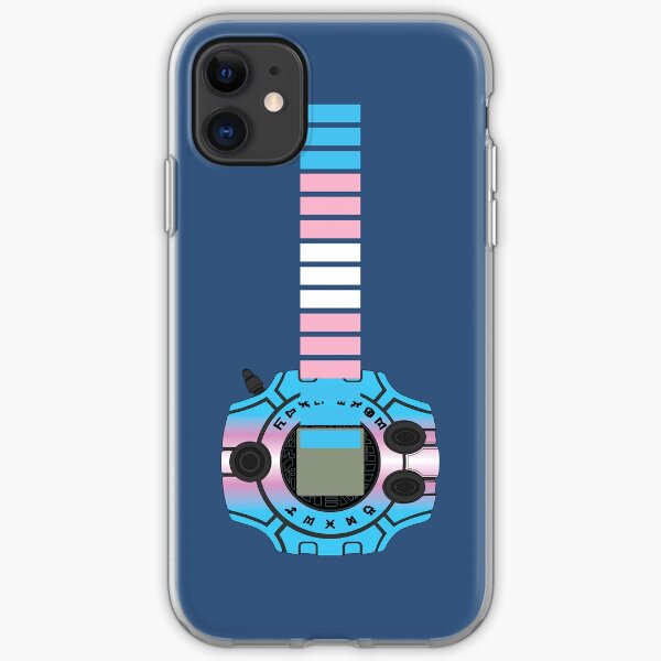 Transgender Pride Digivice iPhone Soft Case