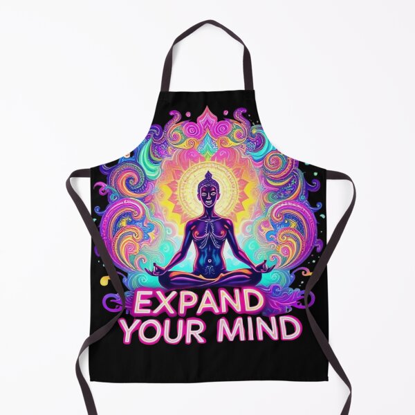 Item preview, Expand Your Mind – Psychedelic Yoga and Meditation Art designed and sold by ARTReMi.
