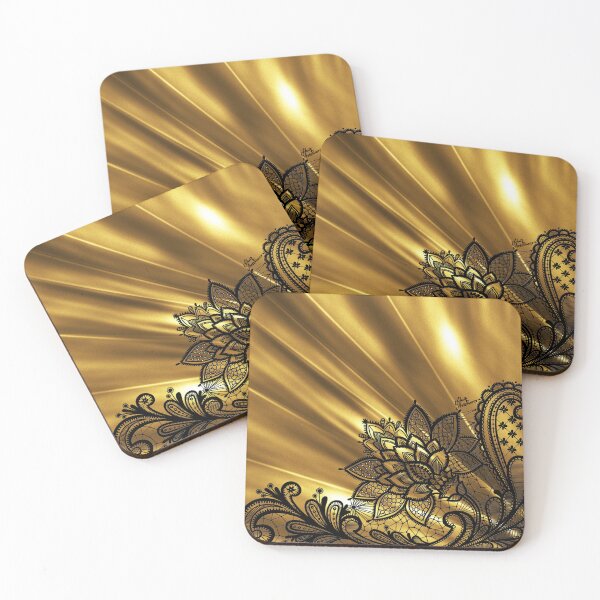 Item preview, Gold and Lace designed and sold by Fluid Artzworx.